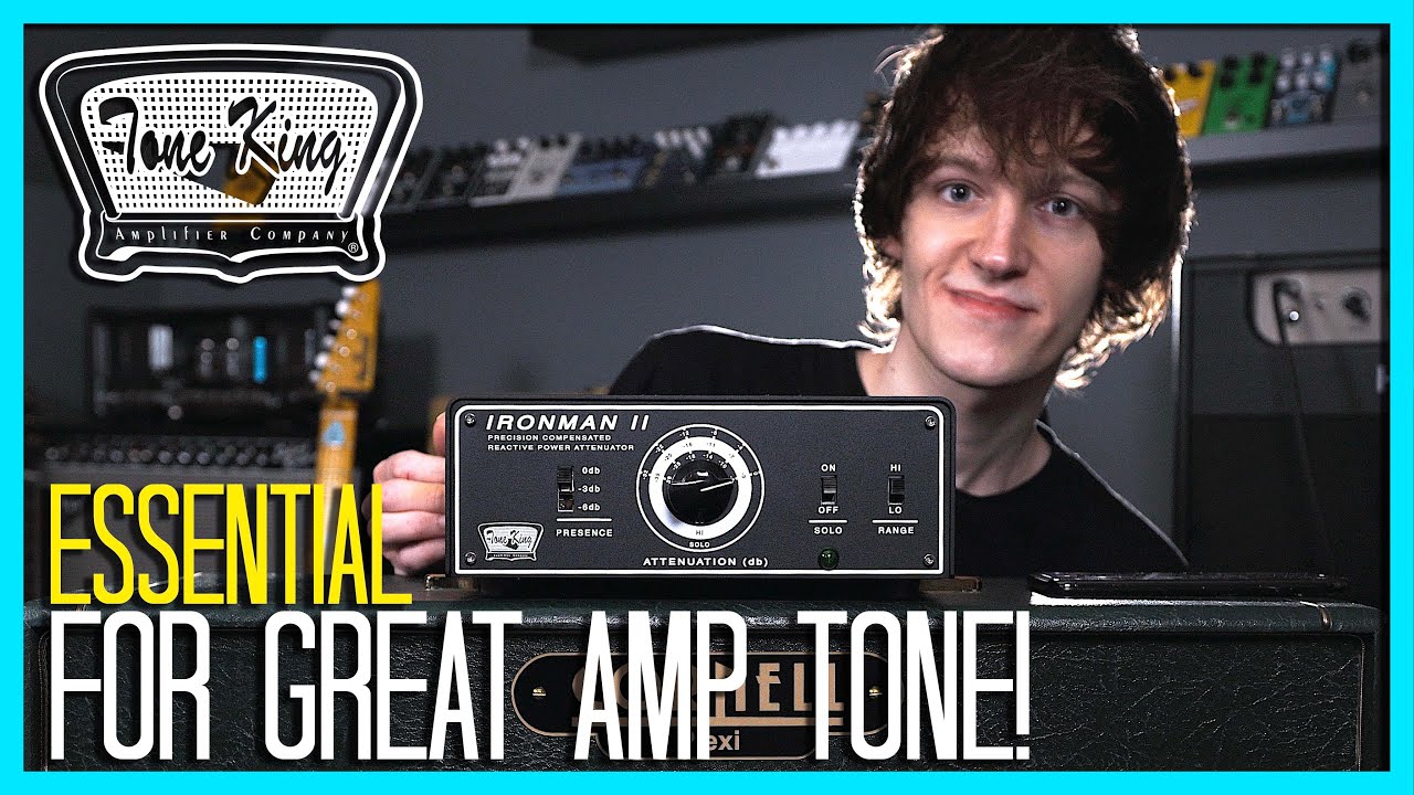 GOT A GUITAR AMP?! YOU NEED THIS!! Ironman II - Tone King Amplifiers Demo