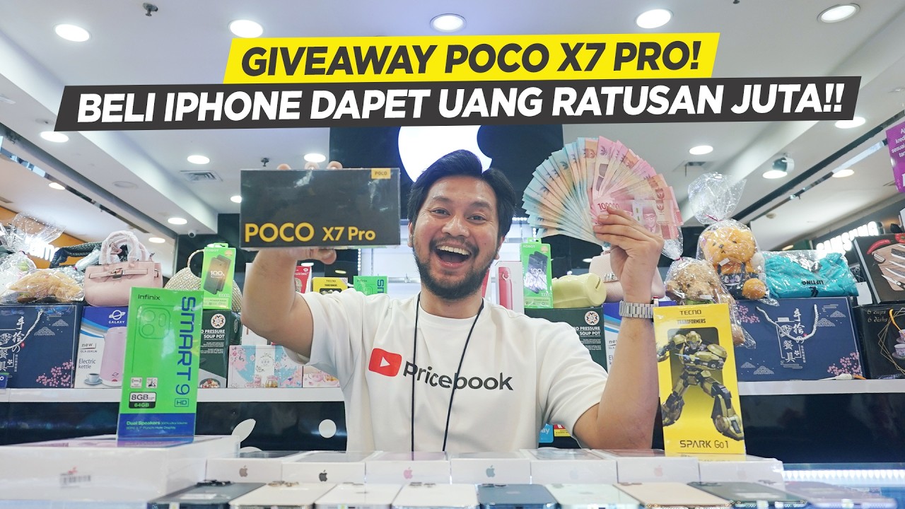 Cek Pasar Offline! Giveaway POCO X7 Pro, Cicilan iPhone MURAH 500 Ribuan! #MarZoom 346