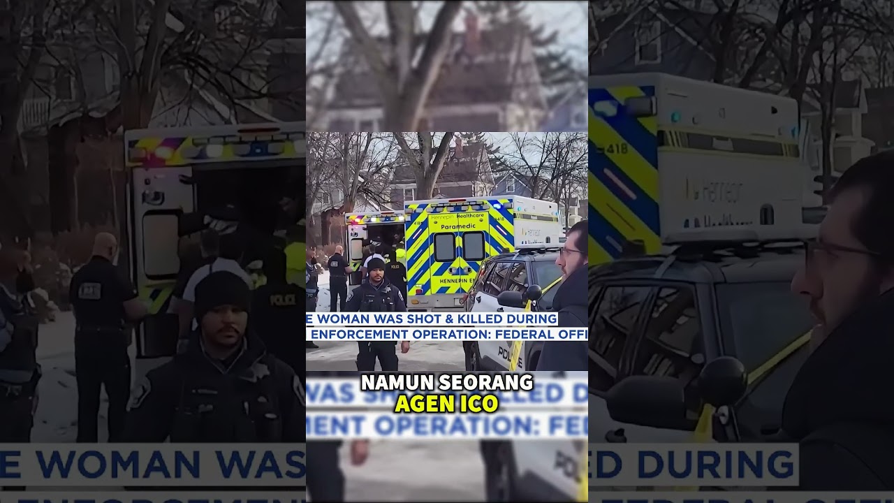Warga Sipil AS Tewas Ditembak Agen ICE, Minneapolis Meledak Protes 
