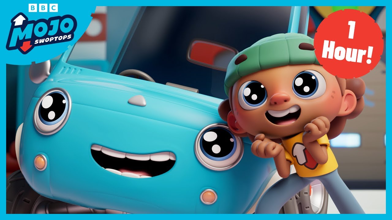 Funniest Mojo & Bo Moments! 😂🚛 | Laugh-Out-Loud Cartoon Mega COMPILATION | Mojo Swoptops