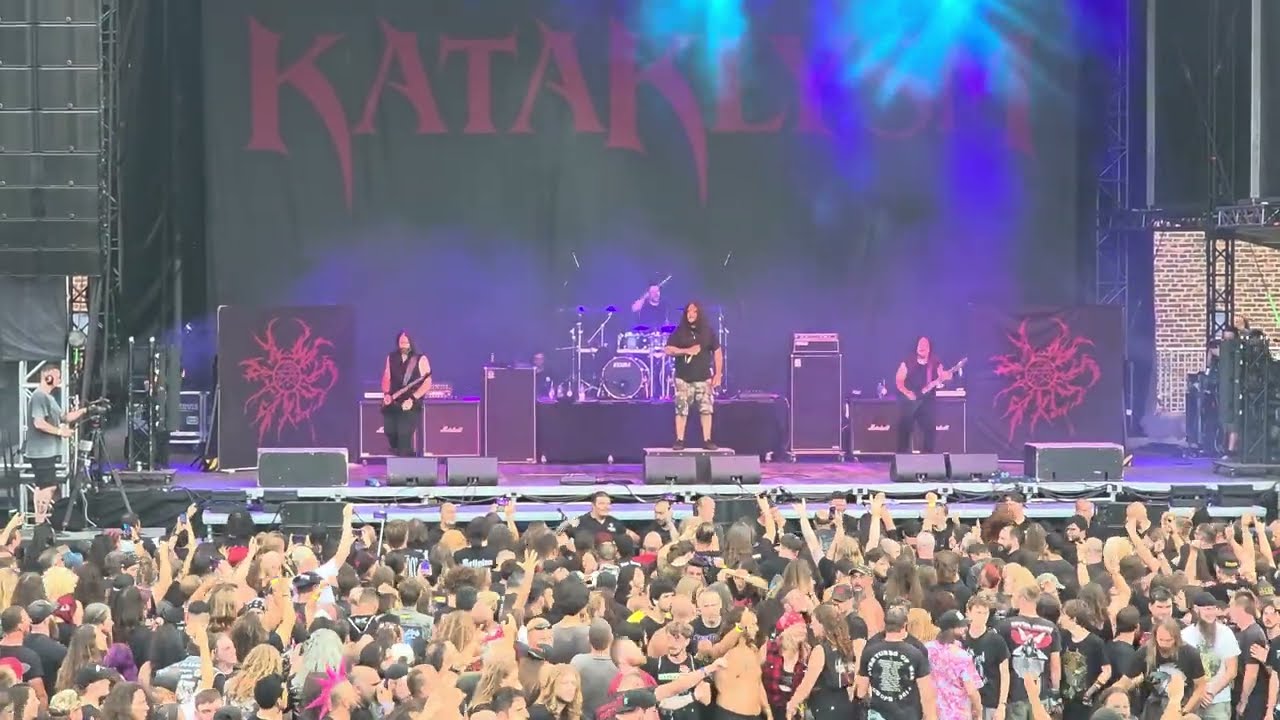 Kataklysm - In Shadows and Dust / As I Slither live at Brutal Assault 2025