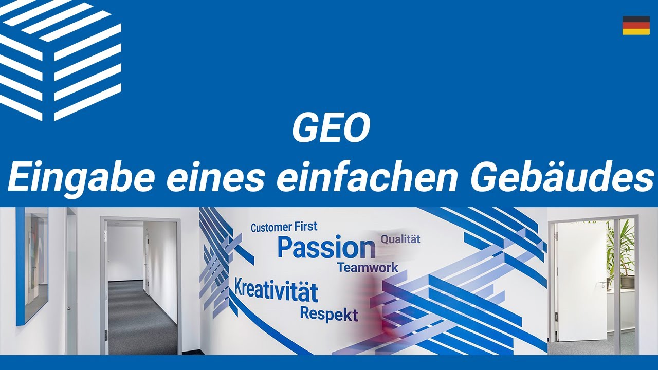 GEO | Eingabe eines einfachen Gebäudes