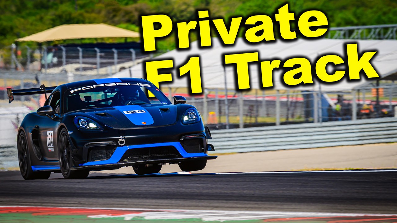 Driving a Porsche GT4 RS on an Empty F1 Track &ndash; Is This Heaven?