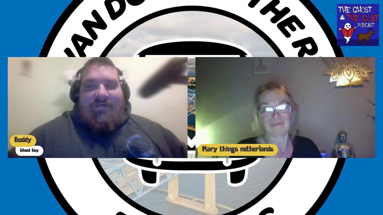 as guest with the ghost & the goat podcast
