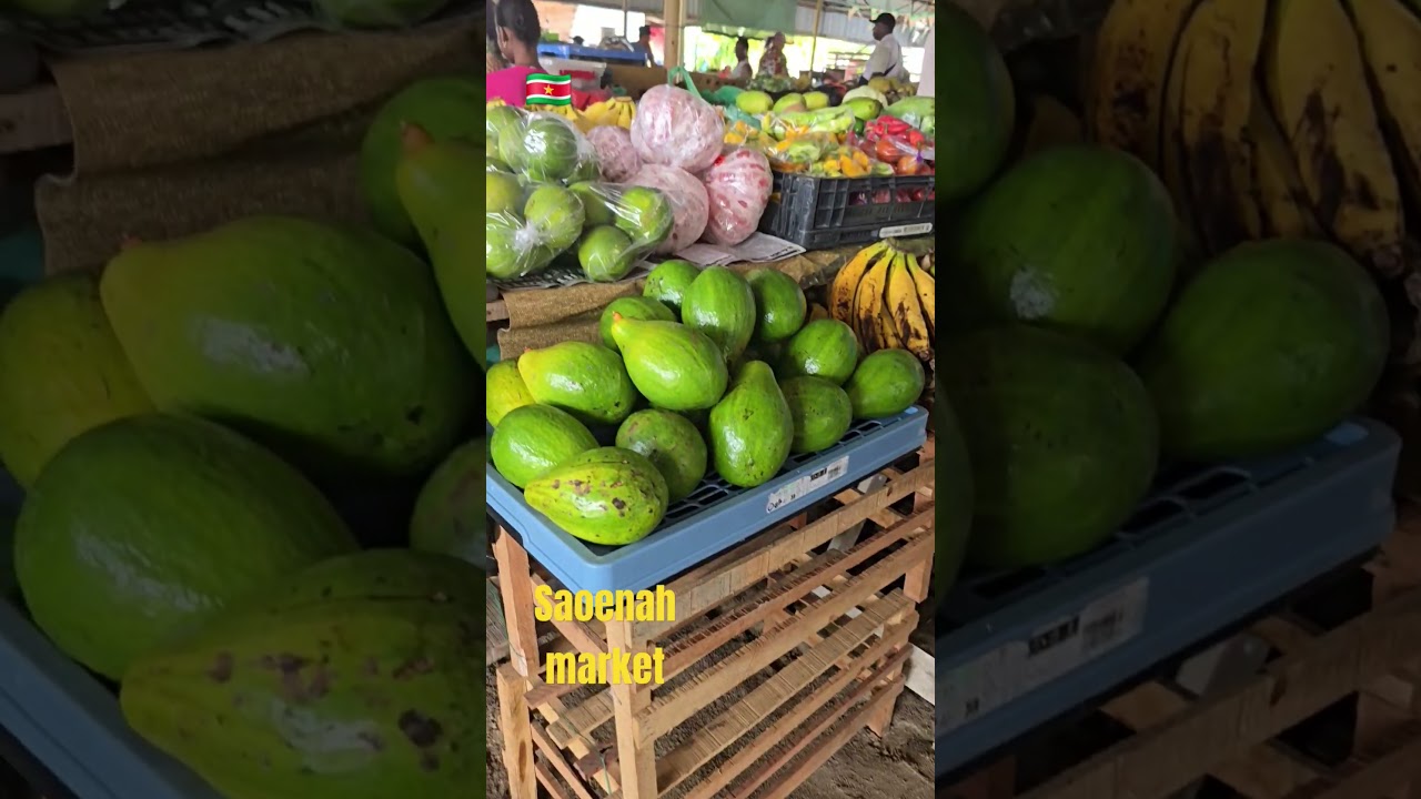 Saoenah market# Suriname
