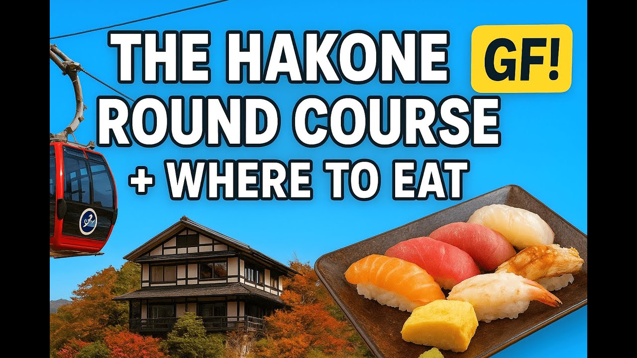 Snowy Hakone Round Course | Owakudani Ropeway + Gluten-Free Sushi & Onsen DiningHakone Sightseeing