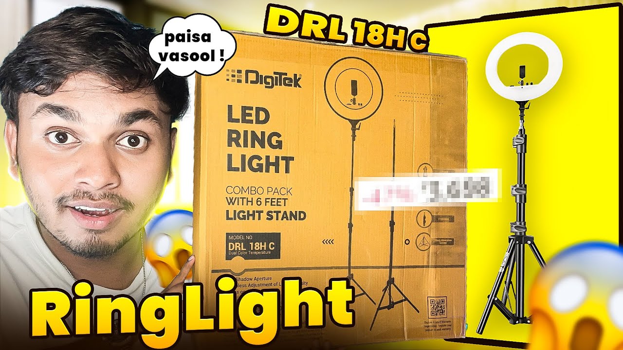 Best ring light for Youtube | Best ring light for videos | Digitek | Best ring light for Makeup