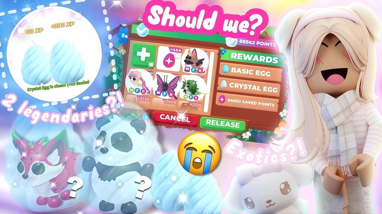 RELEASING PETS INTO ADOPT ME TO TRY AND HATCH THE NEW DRAGONFRUIT FOX + GIANT PANDA..🎬🌿🩰
