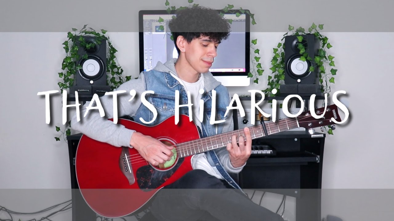 That's Hilarious - Charlie Puth | Fingerstyle Guitar Cover | TABS