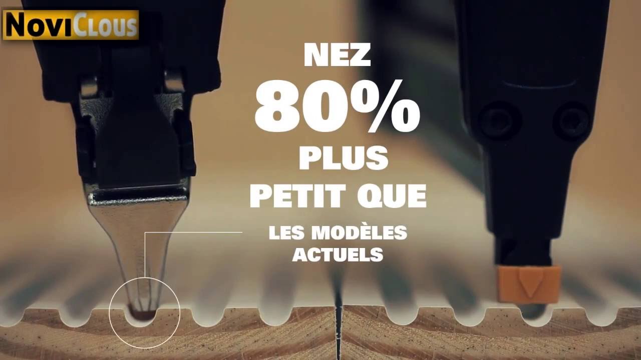 NOVICLOUS - D&eacute;monstration de la gamme de cloueurs  SMARTPOINT  BOSTITCH