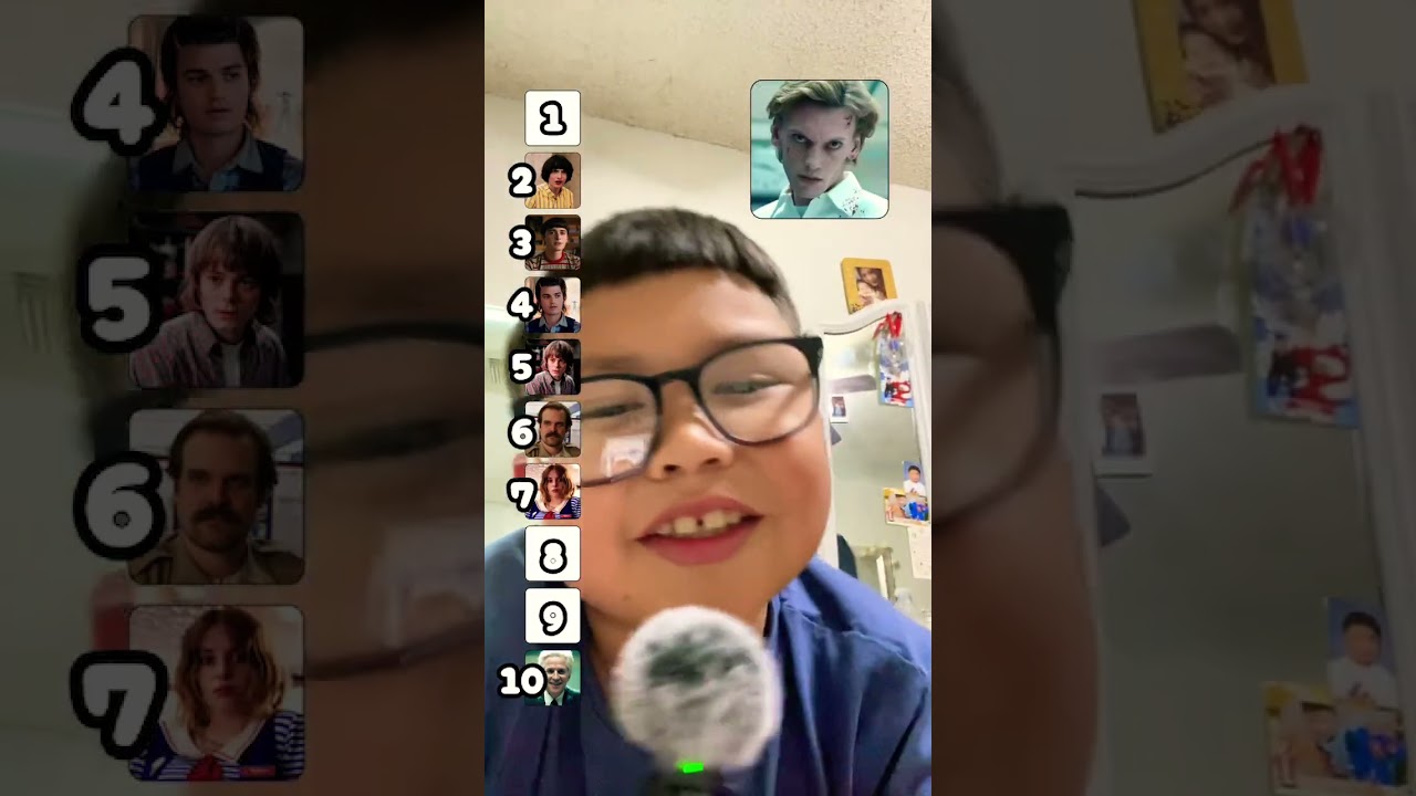 Rating my favorite Stranger Things characters out of town of 10 ￼