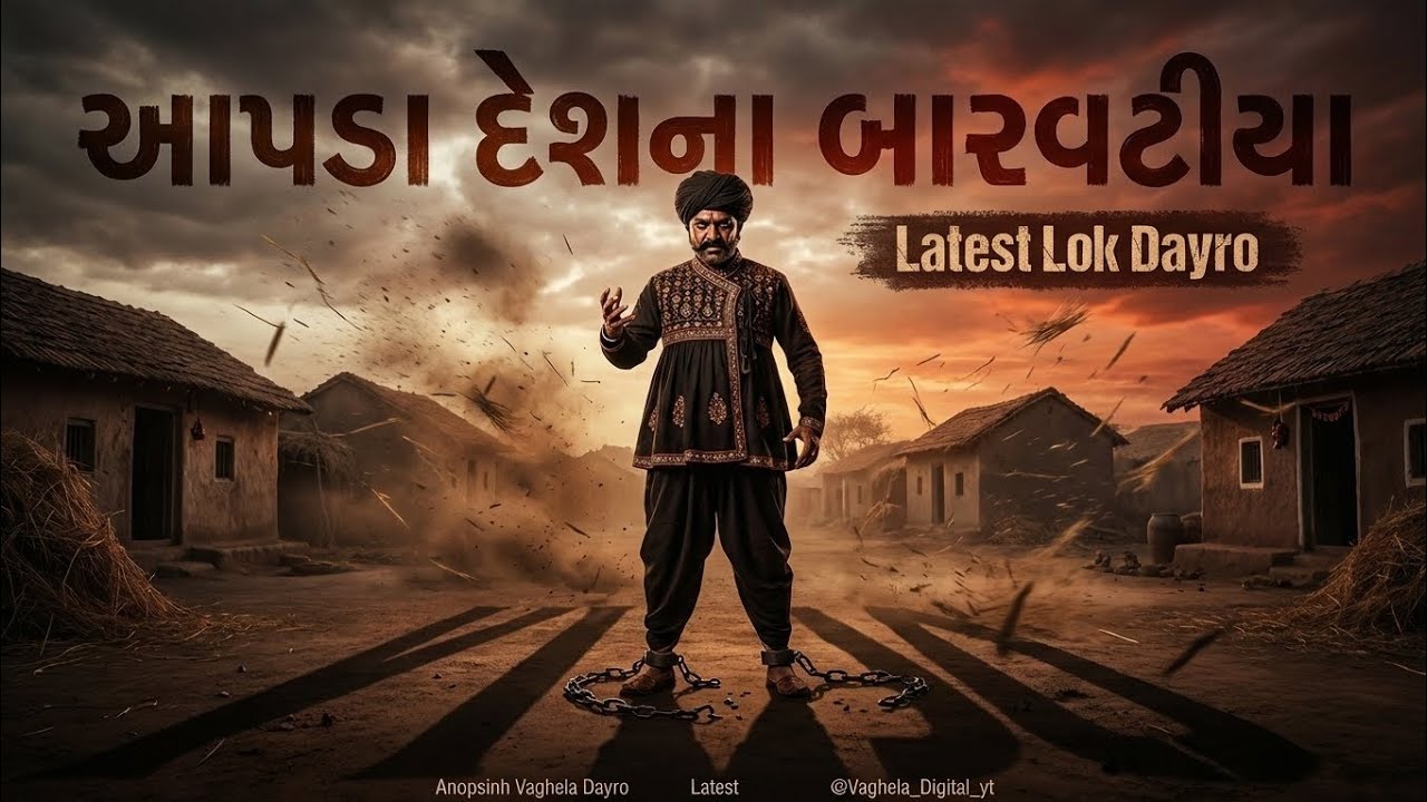 આપડા દેશના બારવટીયા l Anopsinh vaghela Dayro l Latest l @Vaghela_Digital_yt