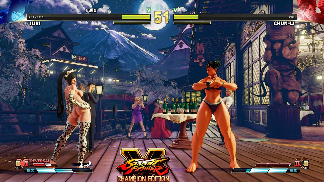 Street Fighter V: CE Juri vs Chun Li PC Mod #4