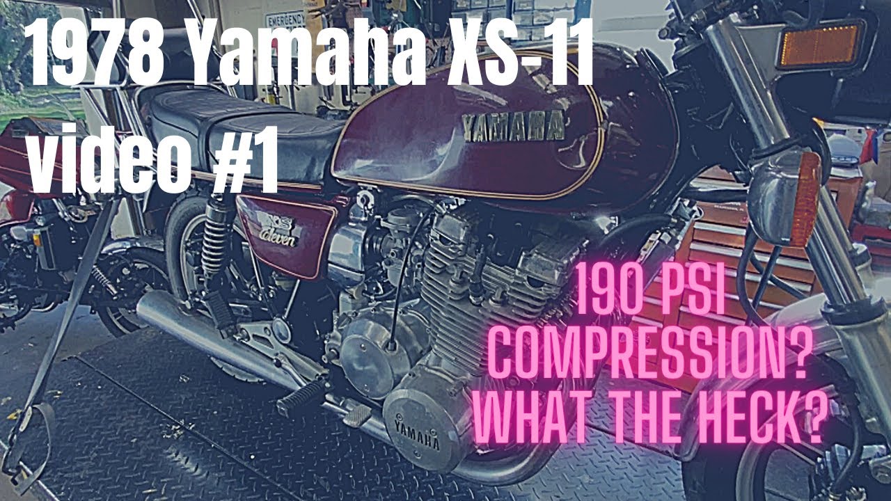 1978 Yamaha XS11 - walkaround, teardown, initial diagnosis. Video #1