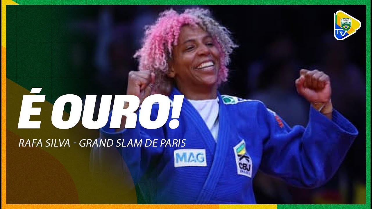 IPPONZAÇO! RAFAELA SILVA CONQUISTA O OURO NO GRAND SLAM DE PARIS COM 40 SEGUNDOS DE LUTA!