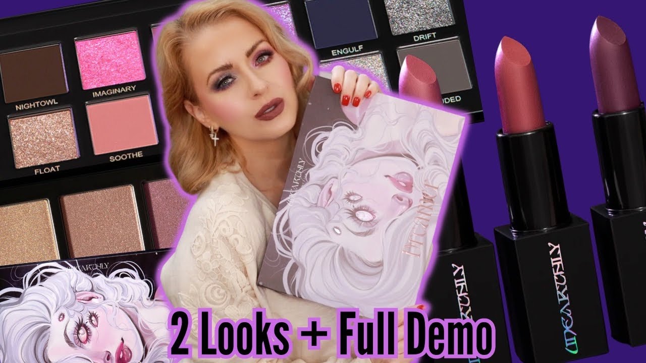 NEW Unearthly Cosmetics DREAMER COLLECTION Review + 2 Looks | Steff's Beauty Stash