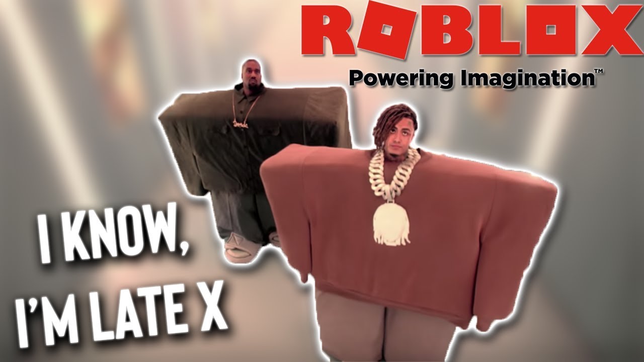 Lil Pump and Kanye West Made a Roblox Music Video
