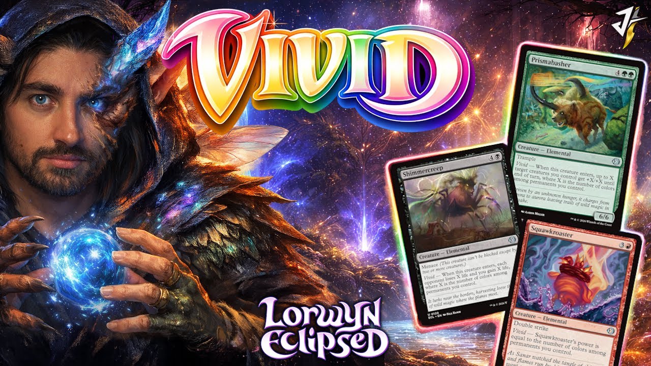 🌈VIVID ELEMENTAL È PAZZESCO 🤯 Lorwyn Eclipsed Draft 7 WIN ✨ LIMITED ❤️💚🖤 MTGA ITA ✨