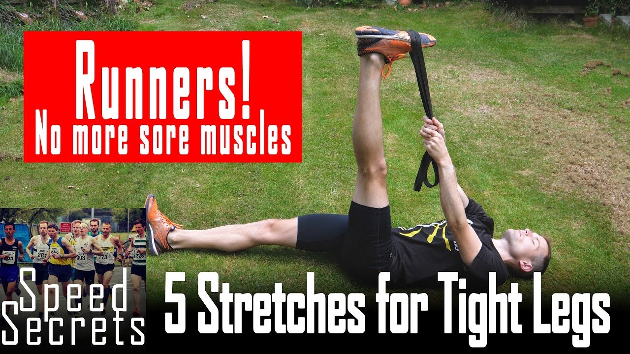 Stretches for tight legs: 5 resistance band exercises