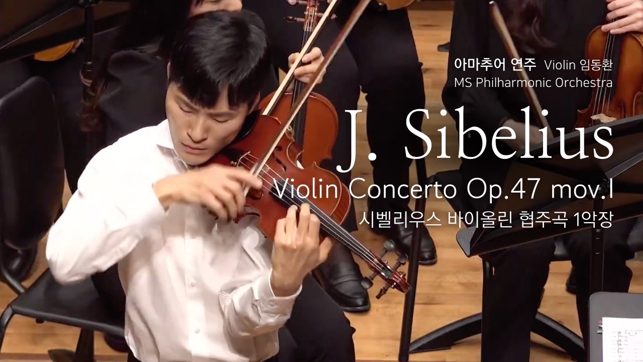 [아마추어] Sibelius Violin Concerto mov.1 시벨리우스 바이올린 협주곡 1악장