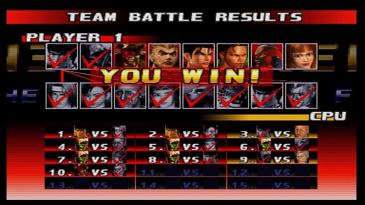 Team Battle Mode Part 45 - Tekken 3 PS 5 Gameplay