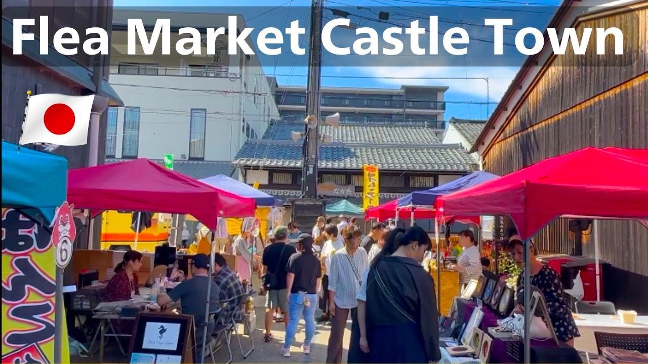 Don't Miss This Flea Market In Medieval Japan