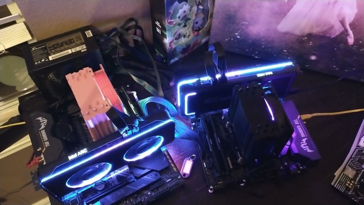 Rig 5 of Farm Rebuild⛏, 176.4H/w RandomX🎉, Arc Voltage Control Refresher⚡ and Pandemonium Helped!🐈💜🙂