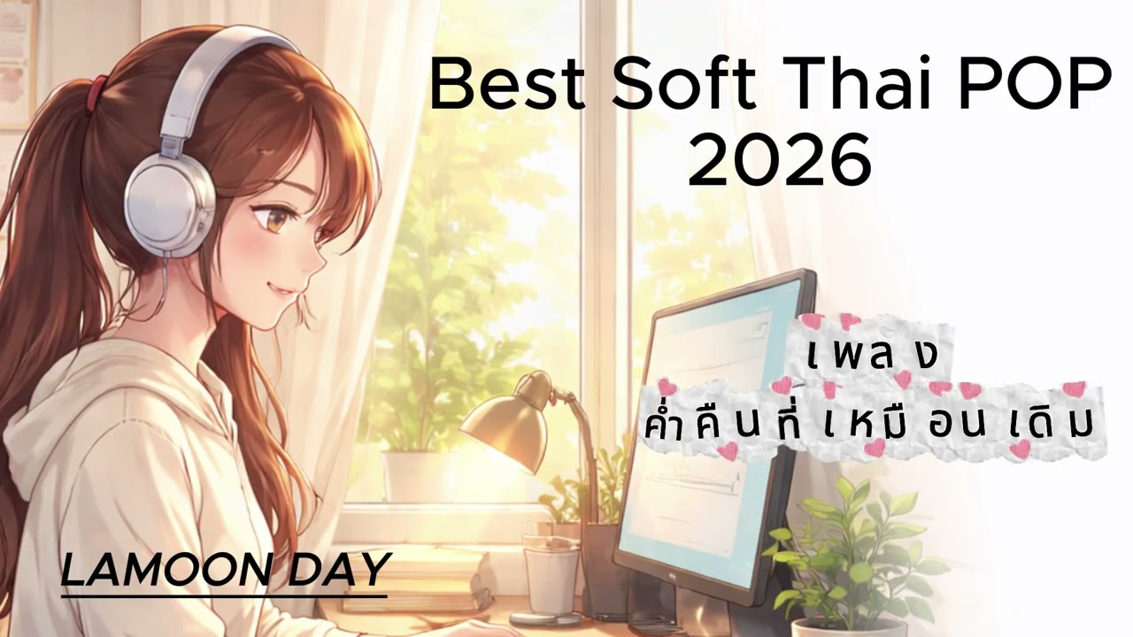“เพลงปลอบใจเบาๆ ฟังแล้วอุ่นใจ Soft Pop Thai Healing ฟังสบาย ฟังทำงาน ฟังก่อนนอน #เพลงฮิต