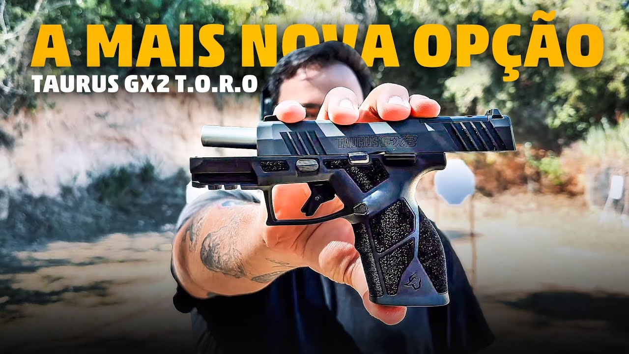 TESTEI A TAURUS GX2 .38TPC | PRIMEIRAS IMPRESSÕES | A Nova Opção Permitida Vale a Pena?