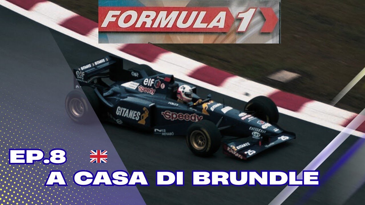 Mega Carriera F1 Episodio 8 Gran Premio di Gran Bretagna - Formula One Ps1 Stagione 1995