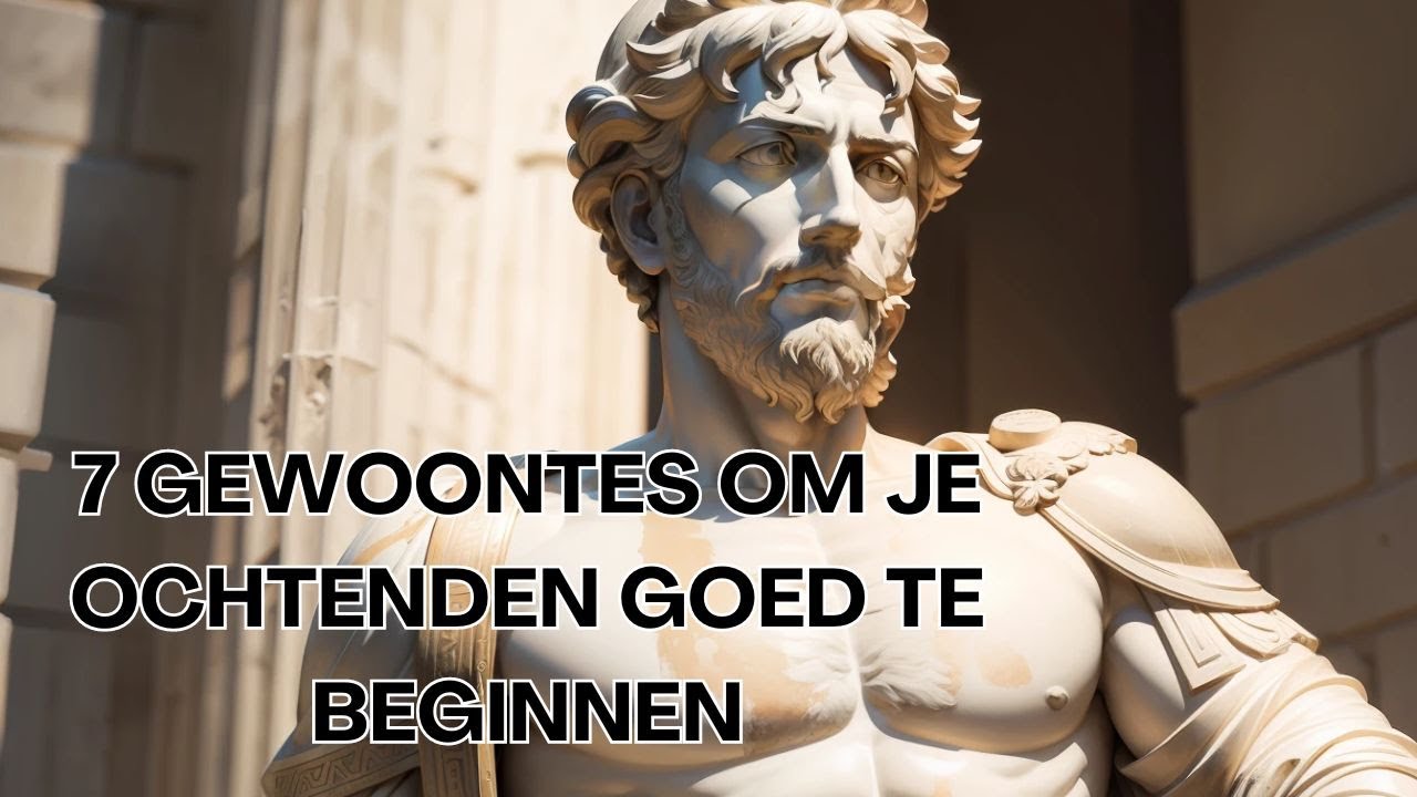 7 Dingen die je elke ochtend MOET doen  Stoïcijnse routine voor een beter leven