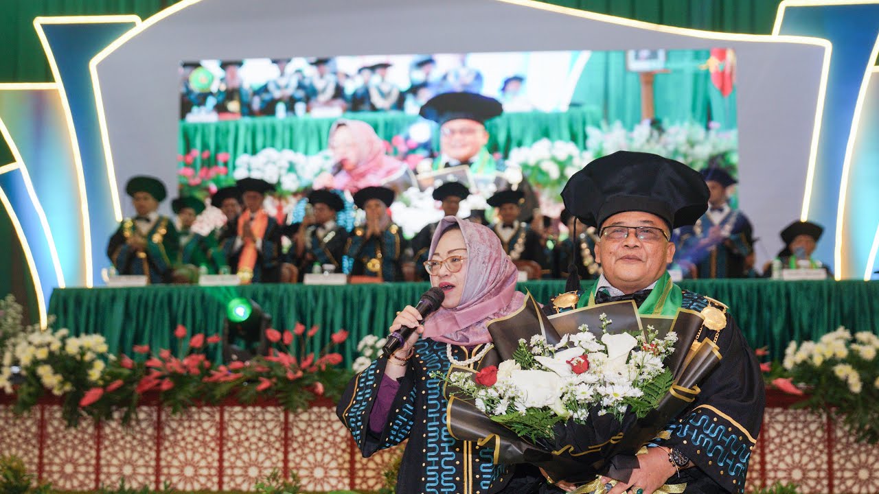 BUNGA TERAKHIR - Kenangan Terindah untuk Wisudawan & Rektor Purna Jabatan 🌷