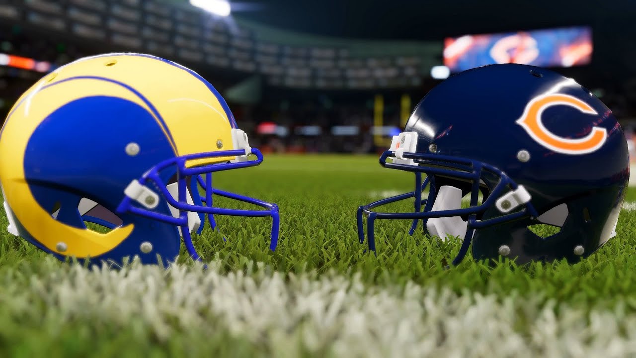 Madden NFL 22 - LA Rams vs. Chicago Bears [1080p 60 FPS]