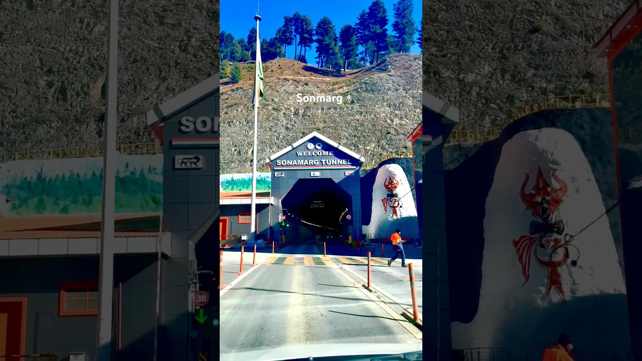 Sonmarg tunnel 🏔️🤩||