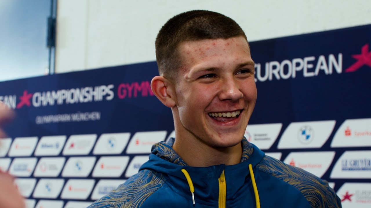 Ilia Kovtun (UKR) - Interview - 2022 European Championships - Podium Training
