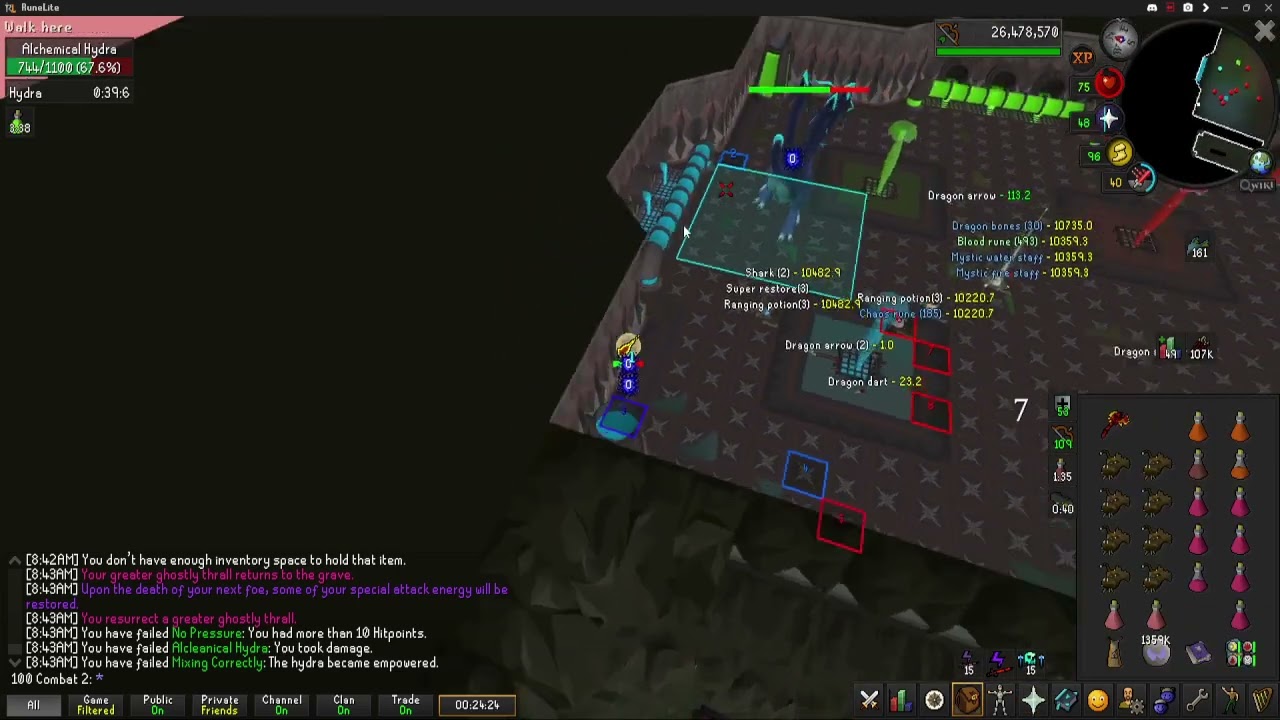 OSRS Combat Achievement (Working Overtime) - Zerker