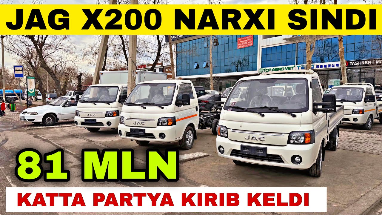 13 FEVRAL TOSHKENTDA 81 MLN BILAN JAK X200 BORTLI TENTLI FURGON XARIT QILING