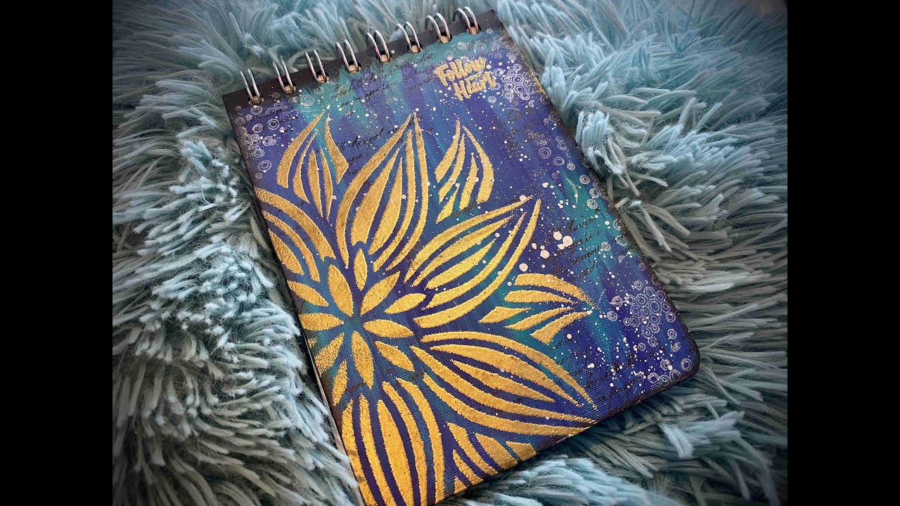 Tracy Scott Inspired Altered Notebook