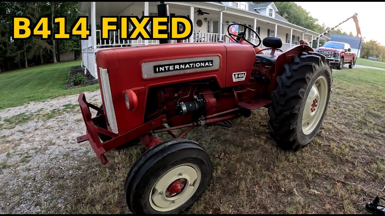 B414 International Tractor Repair