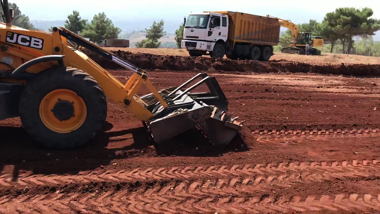 TEMEL TESVİYESİ NASIL YAPILIR PART 2  JCB 3CX SUPER BEKO LODER