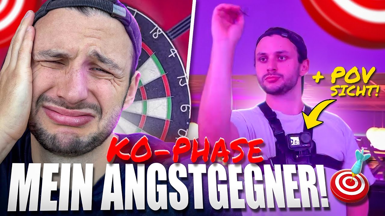 ICH MUSS PERFORMEN!😱🎯 DARTTURNIER MIT POV-CAM! 📸