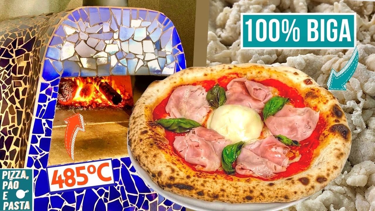 Pizza de Longa Fermentação 100% BIGA | Napolitana Contemporânea