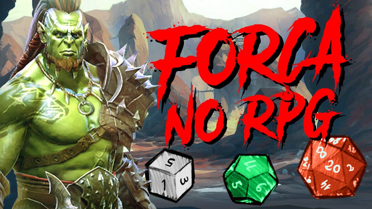 COMO FUNCIONA O ATRIBUTO FORÇA NO RPG? (explicando D&D 5.0)
