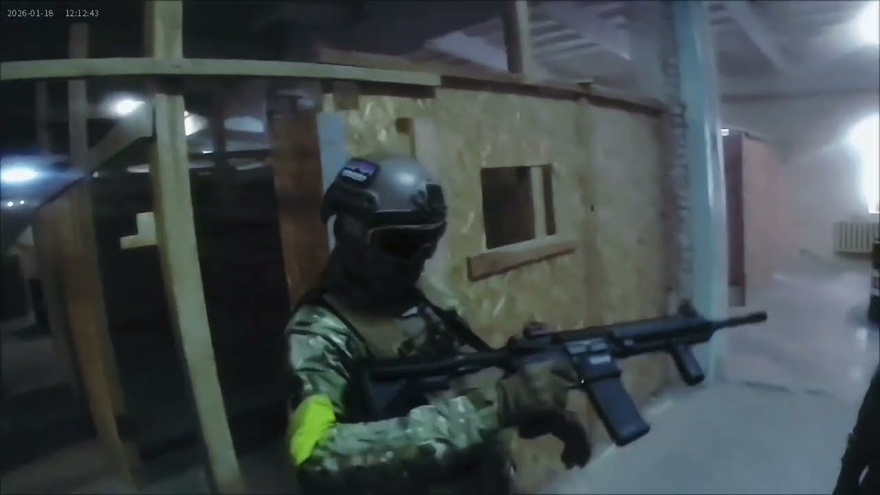 Страйкбольный матч команды Крысиное королевство