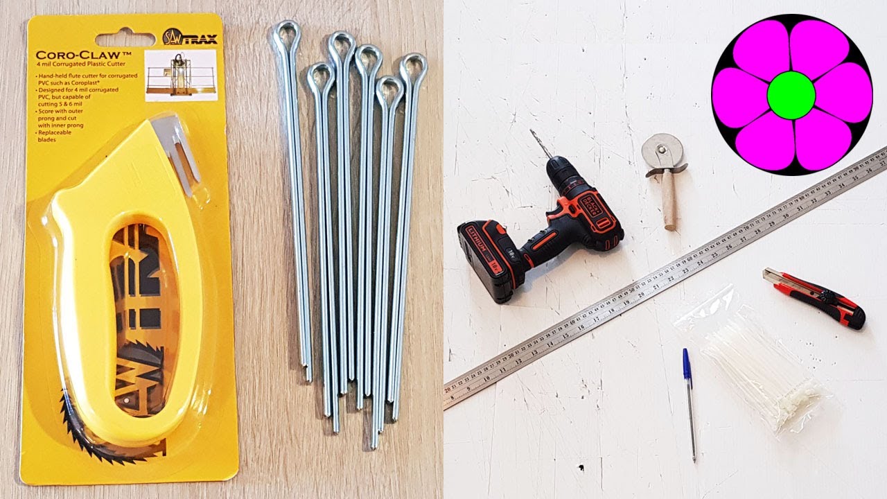 A Basic Tool Set + Coro Claw and Coro-Pin Demo