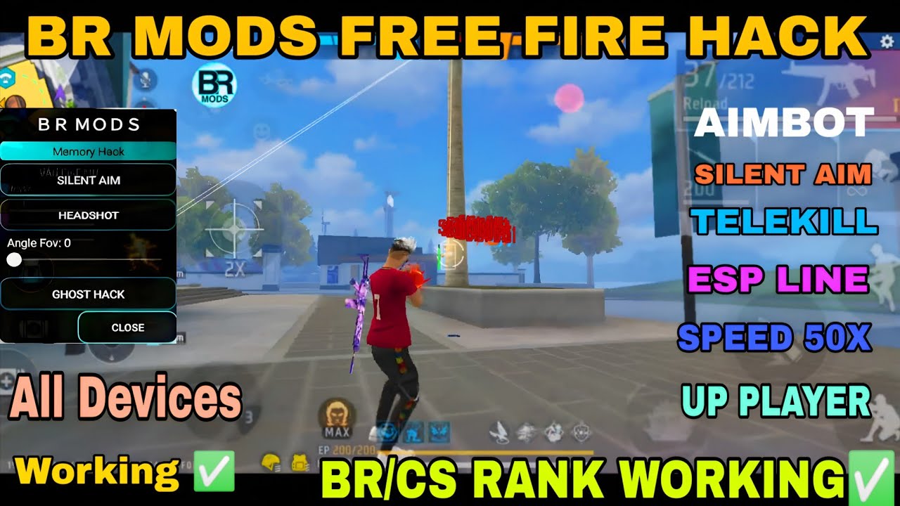 BR MOD MENU FREE 🔥✅| BR MOD MENU☠️ | BR MOD MENU VERSION NON ROOT FREE DOWNLOAD