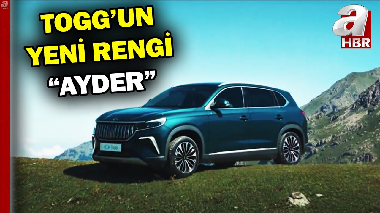 TOGG T10X Yeni Rengiyle Yollarda Olacak! Ayder Yeşili Büyük Beğeni Topladı | A Haber