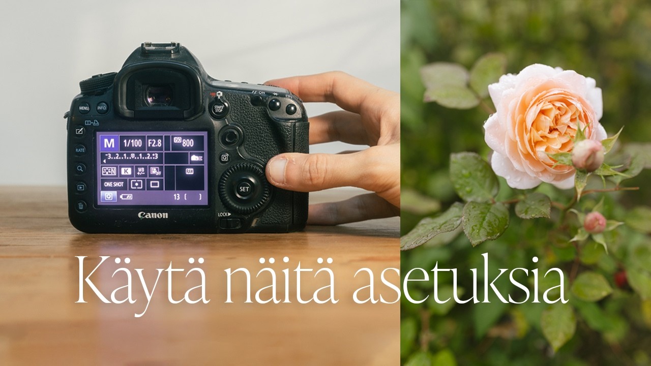 Näillä asetuksilla varmistat terävät valokuvat
