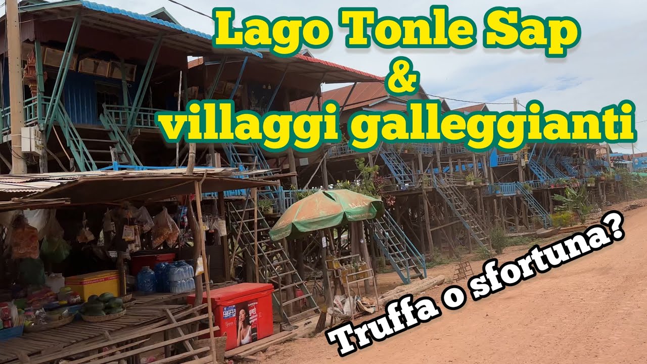 CAMBOGIA: Il lago Tonle Sap e i villaggi galleggianti di Kampong Phluk e Kompong Khleang