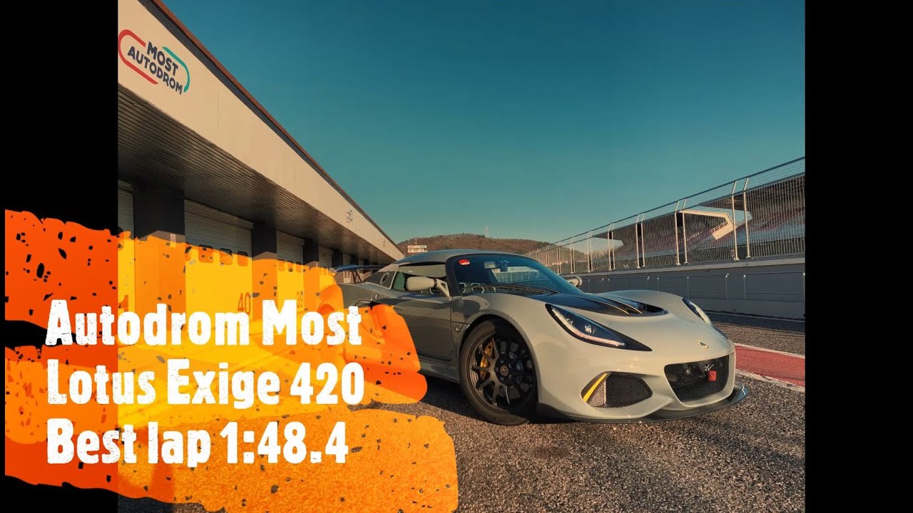 Lotus Exige 420 Final Edition | Autodrom Most | 1.48.4 lap